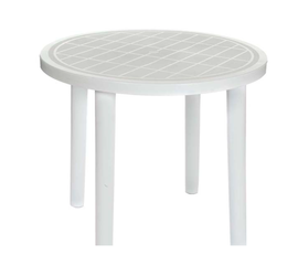 White Plastic Tables