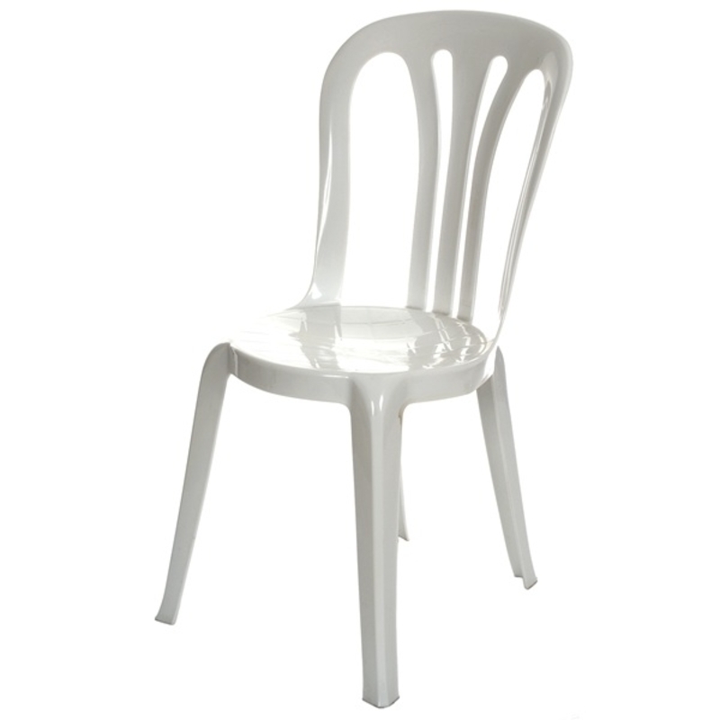  White Plastic Chair 